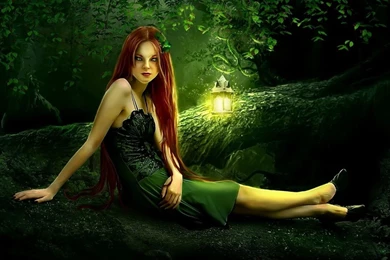 Forest Girl Computer Wallpapers, Desktop Backgrounds