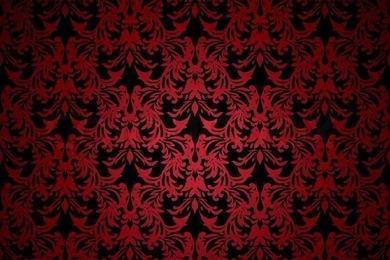 Red And Black Floral Inspired Backgrounds That Seamlessly Tiles ...