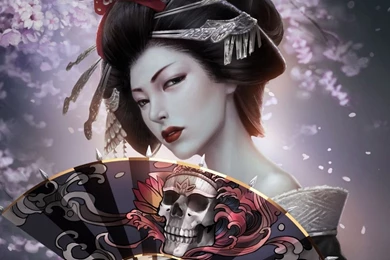 Japanese Girl Geisha Wallpapers