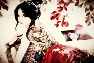 Tattooed Geisha Wallpapers   Artistic Wallpapers