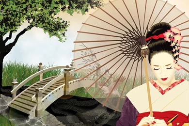 Geisha By Luciole On DeviantArt