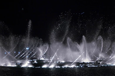 Full HD Wallpapers Dubai Mall Fountain Night, Desktop Backgrounds ...