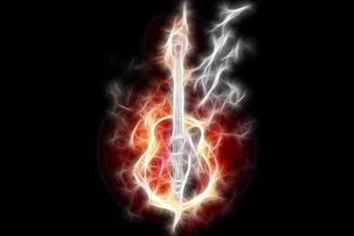 Abstract Guitar Wallpapers   (