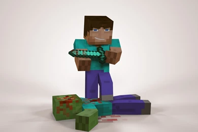 MINECRAFT STEVE WALLPAPERS UUU005