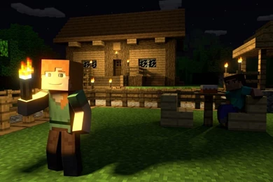 The Story Of Steve And Alex Minecraft Blog