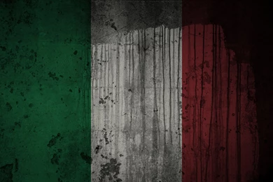 Grunge Flags Italian Italy Flag
