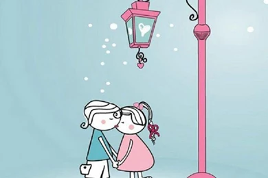 Funny Cute Lovely Minion Couple iPhone 6 Wallpapers Download ...