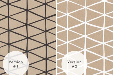 Free Patterned iPhone Wallpapers – Kraft Triangles – Blog   Cotton ...