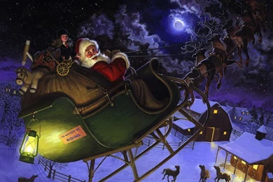 Christmas Eve Wallpapers   Crazy Frankenstein