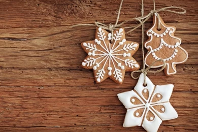 1024x768 Christmas Cookies Wallpapers