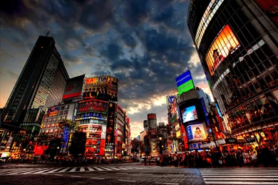 City Evening Tokyo