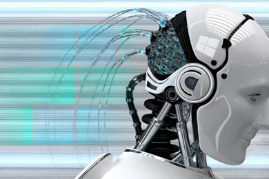 Surface Windows 8 Robot Wallpapers