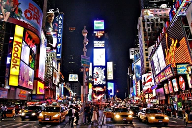 Theme Bin» Blog Archive » Time Square HD Wallpapers