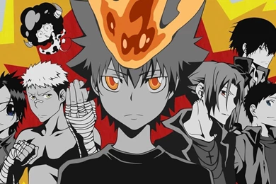 Download Wallpapers 1366x768 Anime, Katekyo Hitman Reborn Ghost ...