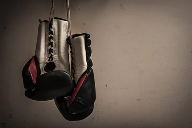 Boxing Gloves Hanging   Wallpapers