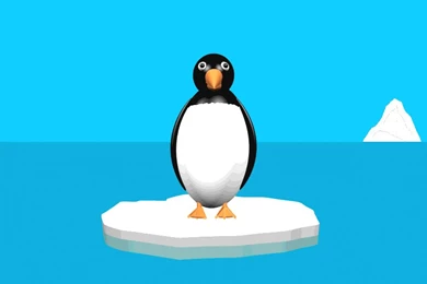 Grey Olltwit Software   Percy Penguin Free Wallpapers