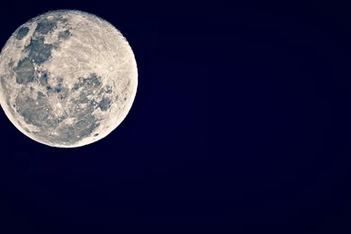 Blue Moon Photo That I Took And Edited Into A Desktop Wallpapers ...