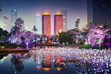 Blurry City Lights >> HD Wallpaper, Get It Now!