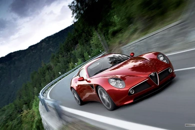 Desktop Wallpapers   Alfa Romeo Blur Wallpapers   Car