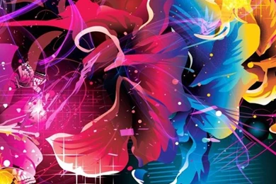 Iphone Wallpapers Hd Abstract Flower Colour 2295 Full HD Wallpapers ...