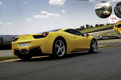 Ferrari 458 Italia   Rear