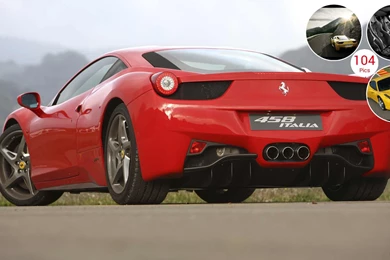 Ferrari 458 Italia   Rear