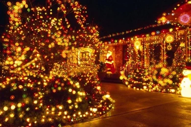 Christmas Lights Download HD Wallpapers – HD WALLPAPER WIDE