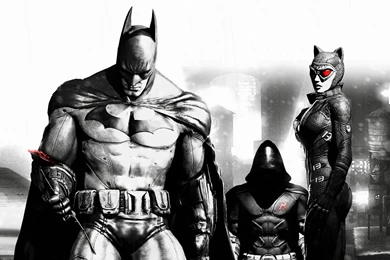 Batman, Catwoman And Robin In Batman: Arkham City Wallpapers   Game ...