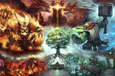 Download Wallpapers Wow, World Of Wacraft, Cataclysm, Thrall And ...