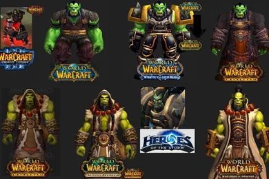 Over The Years Go'el Earthheart (Thrall) By ValAndy7 On DeviantArt