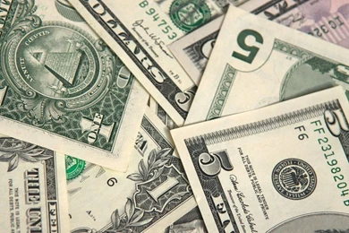 Dollars On The Desktop. Background. Photo. Image № 1501