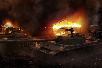 World Of Tanks Tank Battle Fire Military Wallpapers