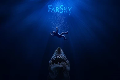 My FarSky/Jaws Poster/wallpapers :3 Beware Sharks...   Emynex