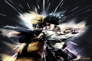 YouWall   Naruto Vs Sasuke Wallpapers   Wallpaper,wallpapers,free ...