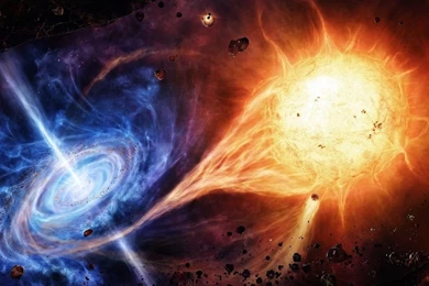 Outer Space Stars Black Hole HD Desktop Wallpapers : High ...