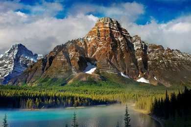 Download Wallpapers 2560x1440 Beautiful Scenery, Mountains, Lake ...