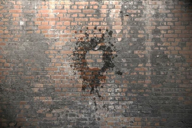 Download Wallpapers 1920x1080 Wall, Brand, Logo, Texture, Apple ...