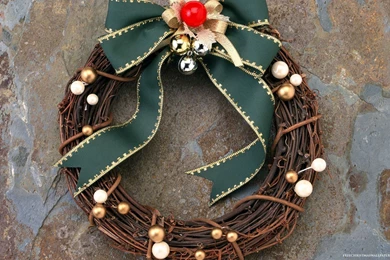 Christmas, Wreath, Stylish, Wallpapers, Desktop, Backgrounds ...