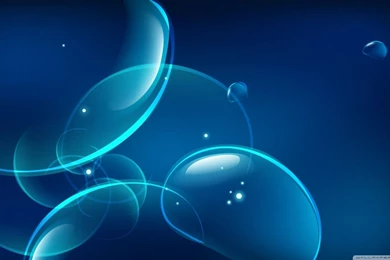 Blue Bubbles HD Desktop Wallpapers : Widescreen : High Definition ...
