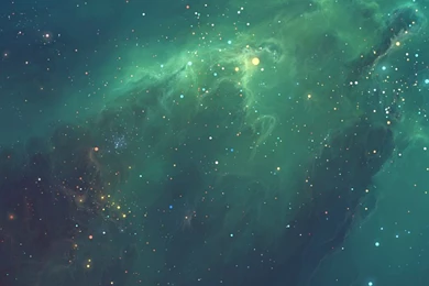 Green Starry iPhone 6 Wallpapers Download