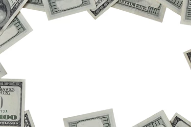 Download Wallpapers 3840x1200 Dollars, Frame, Money, White ...