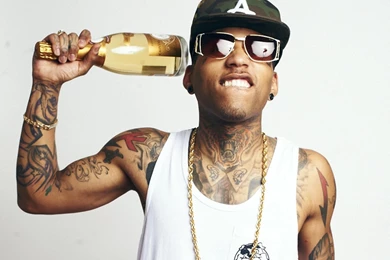 KID INK Rapper Rap Hip Hop Disc Jockey D j 1kink Gangsta Tattoo ...