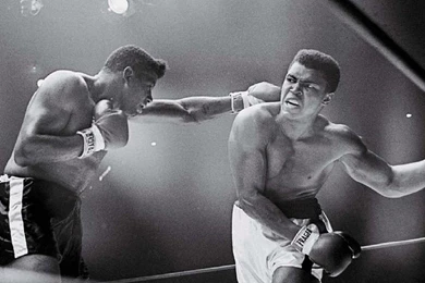 Muhammad Ali And Floyd Mayweather Wallpaper.