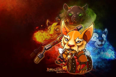 Brewmaster Chibi Wallpapers