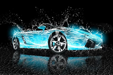 Lamborghini, Gallardo, Acqua, Auto, Auto