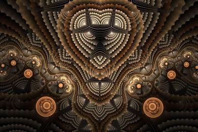 Straddle The Line Between Math And Art With These Fractal Wallpapers