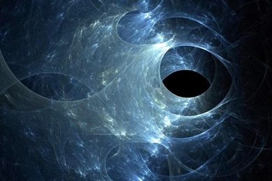 Abstract Fractal Blue Color Hd Wallpapers (