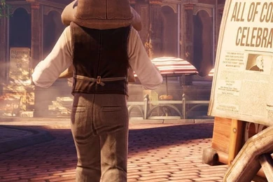 Download Bioshock Infinite Signs Wallpapers For iPhone 4