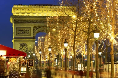 Desktop Wallpapers » Natural Backgrounds » Arc De Triomphe, Paris ...