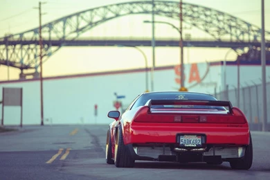 Sporty red honda nsx car.jpg